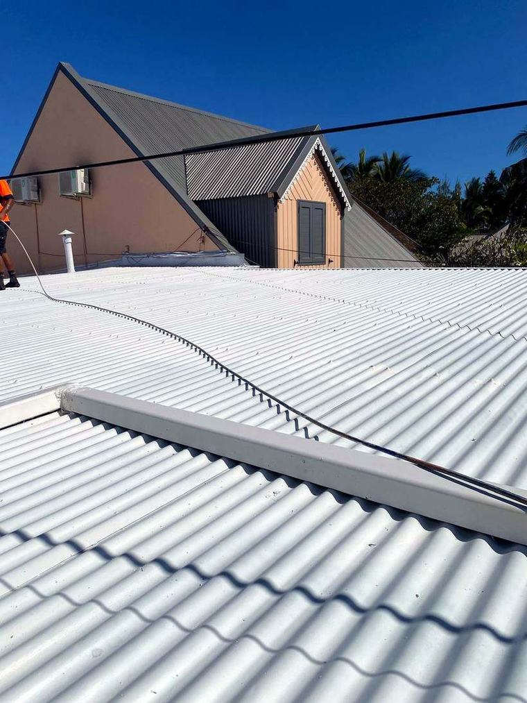 Maison avec toit Cool Roof